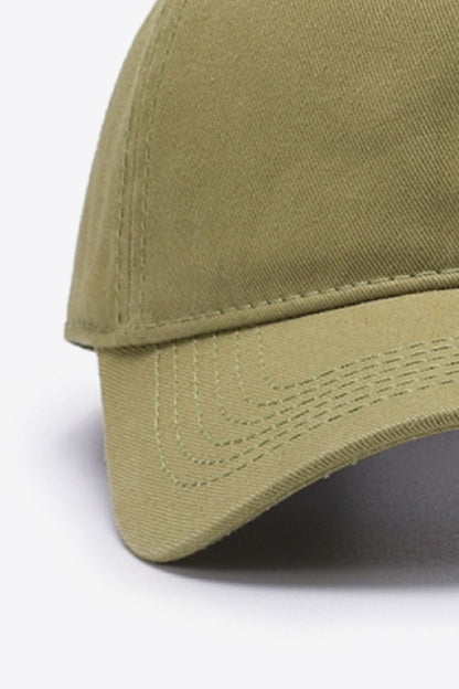 Classic Cotton Baseball Cap