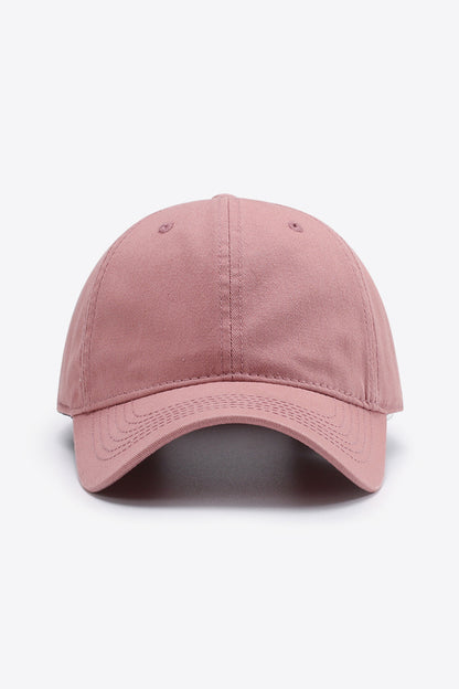 Classic Cotton Baseball Cap