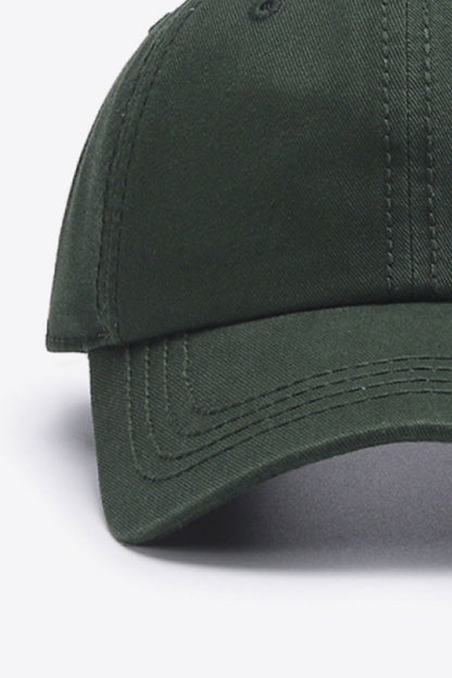 Classic Cotton Baseball Cap