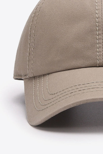 Classic Cotton Baseball Cap