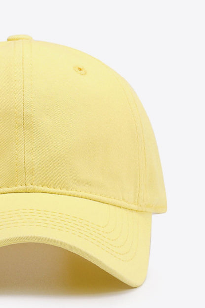 Classic Cotton Baseball Cap