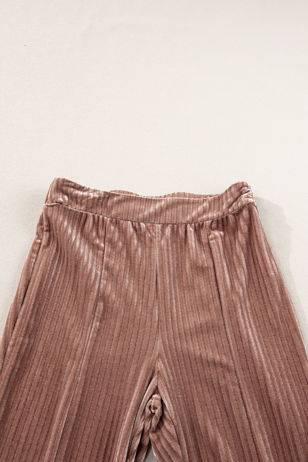 High Waist Corduroy Flare Pants