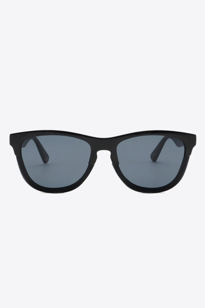 Black Browline Wayfarer Sunglasses