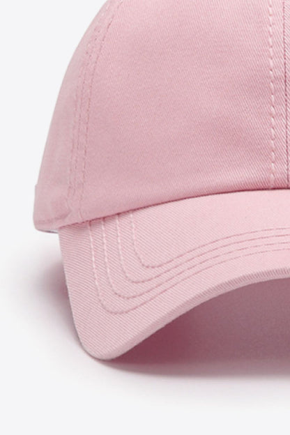 Classic Cotton Baseball Cap