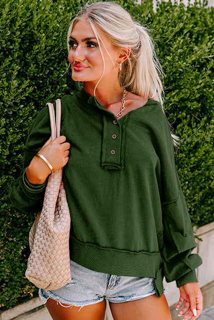 Slouchy Drop Shoulder Sweatshirt