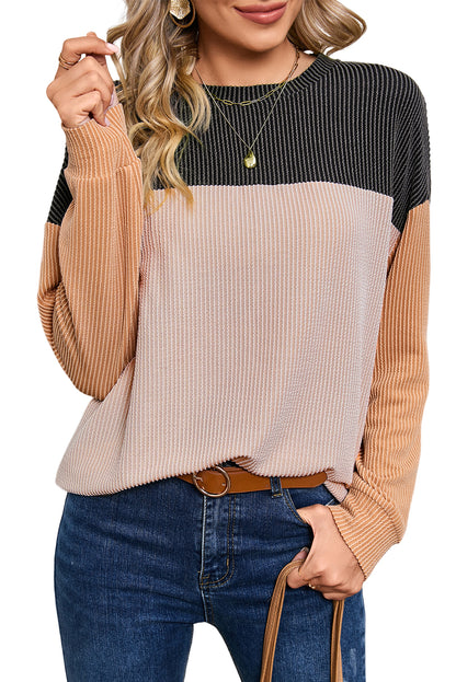 Corduroy Long Sleeve Top