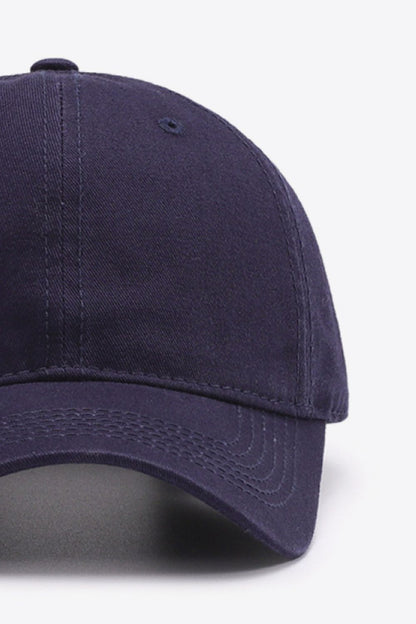 Classic Cotton Baseball Cap