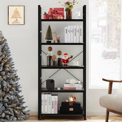 Black Classically Modern Book Shelf