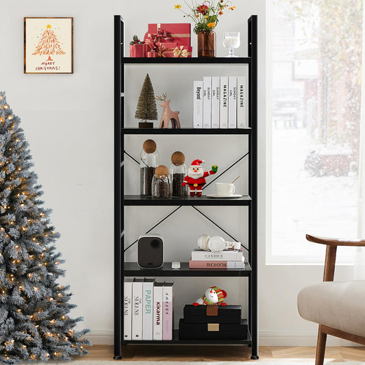 Black Classically Modern Book Shelf