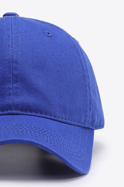 Classic Cotton Baseball Cap